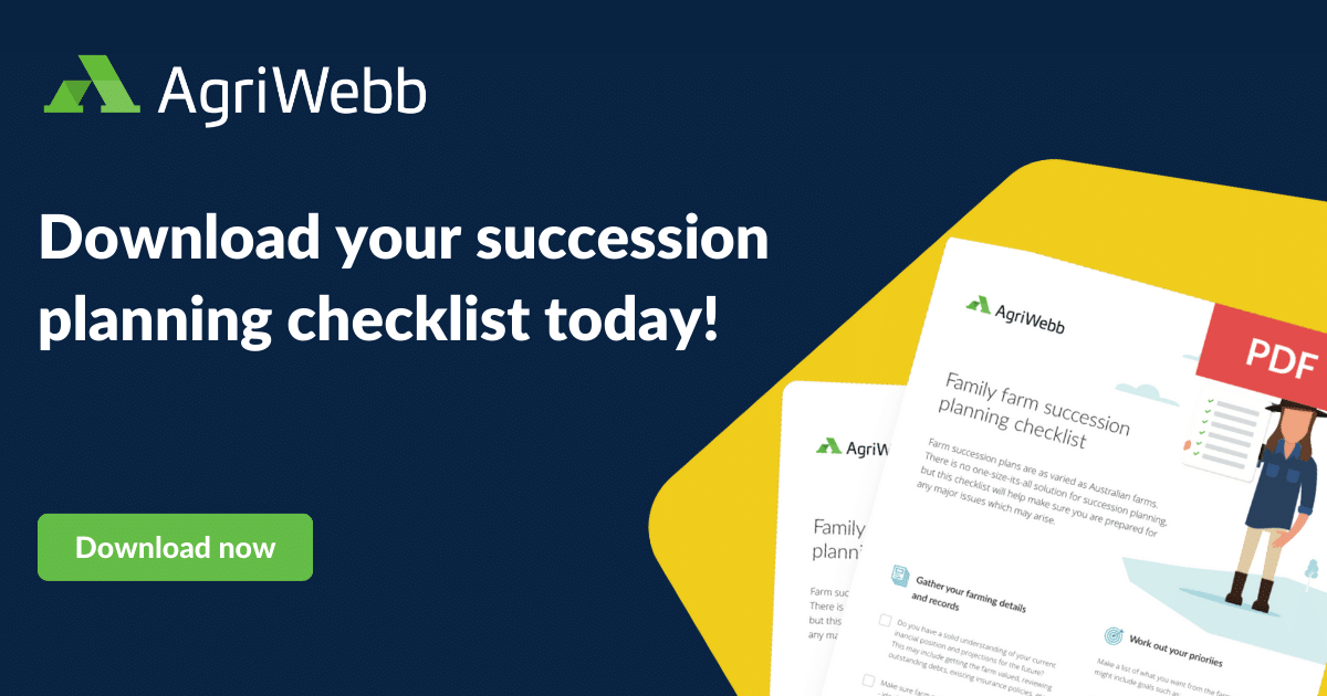 Farm succession planning checklist