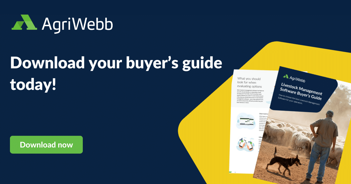 AU Buyer’s guide for livestock management software