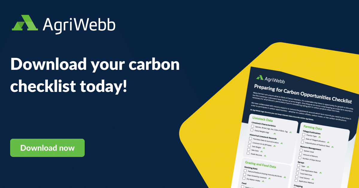 Preparing for carbon opportunities checklist