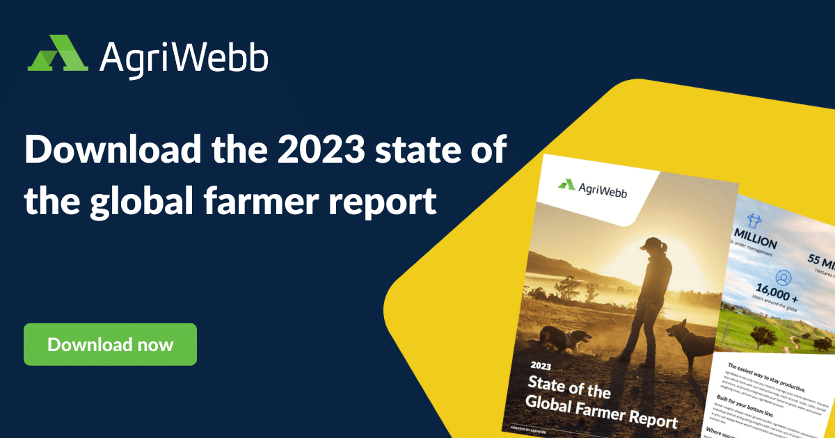AgriWebb 2023 state of the global farmer