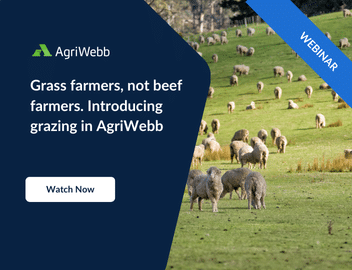 Grass farmers, not beef farmers. Introducing grazing in AgriWebb
