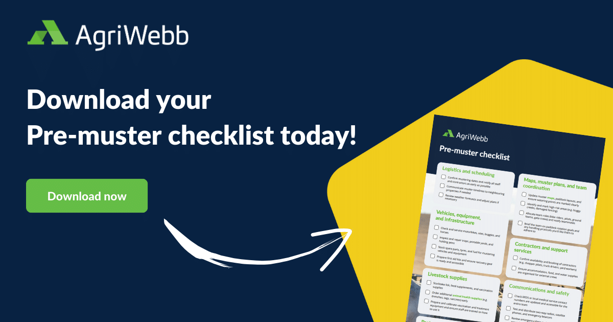 Pre-muster checklist