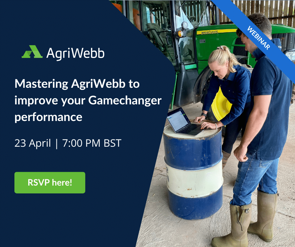 Mastering AgriWebb to improve your Gamechanger performance